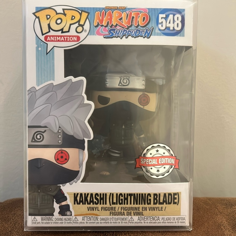 Kakashi Lightning Blade Special Edition Sticker Funko Pop #548